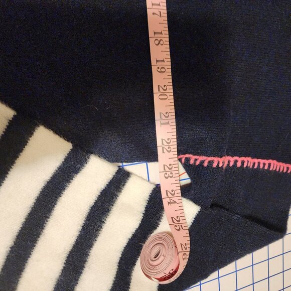 Hatley Navy and Pink Crew Neck Sweater - Picture 5 of 12